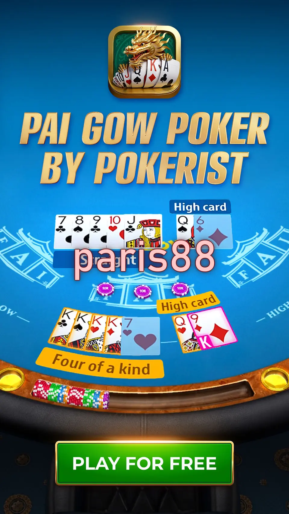 paris88 Tangkapan Layar - APK Resmi